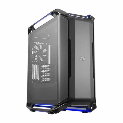 Cooler Master COSMOS C700P XL-ATX; Black Edition; Curved Tempered Side Window; ARGB Lighting; Handles; 4 x 140mm PWM Fans