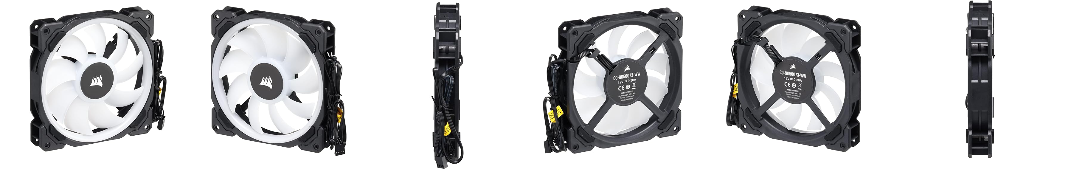 Corsair LL140 RGB 140mm Dual Light Loop RGB LED PWM 600 - 1300 RPM Cooling Fan