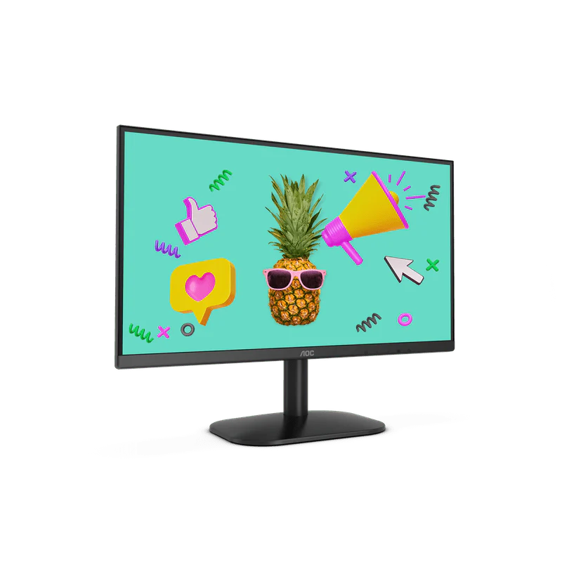 AOC 21.5'' Flicker Free Monitor; 1920x1080 (FHD); VESA; HDMI; ultra thin