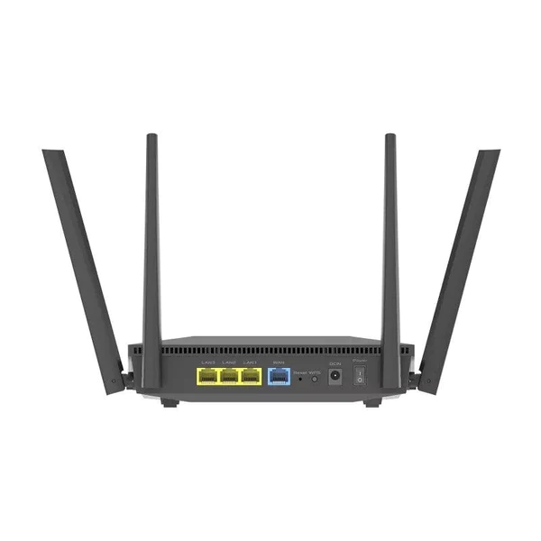 ASUS RT-AX52 (AX1800) Dual Band WiFi 6 Extendable Router; Instant Guard; Parental Control Scheduling; Built-in VPN; AiMesh Compa