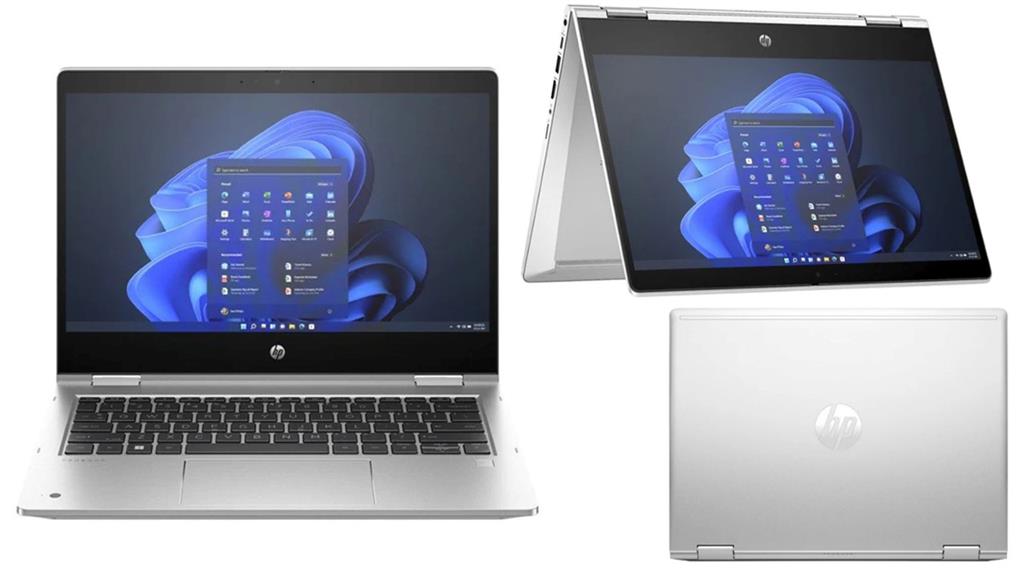 HP Probook x360 435 G10 Series Silver Notebook Tablet