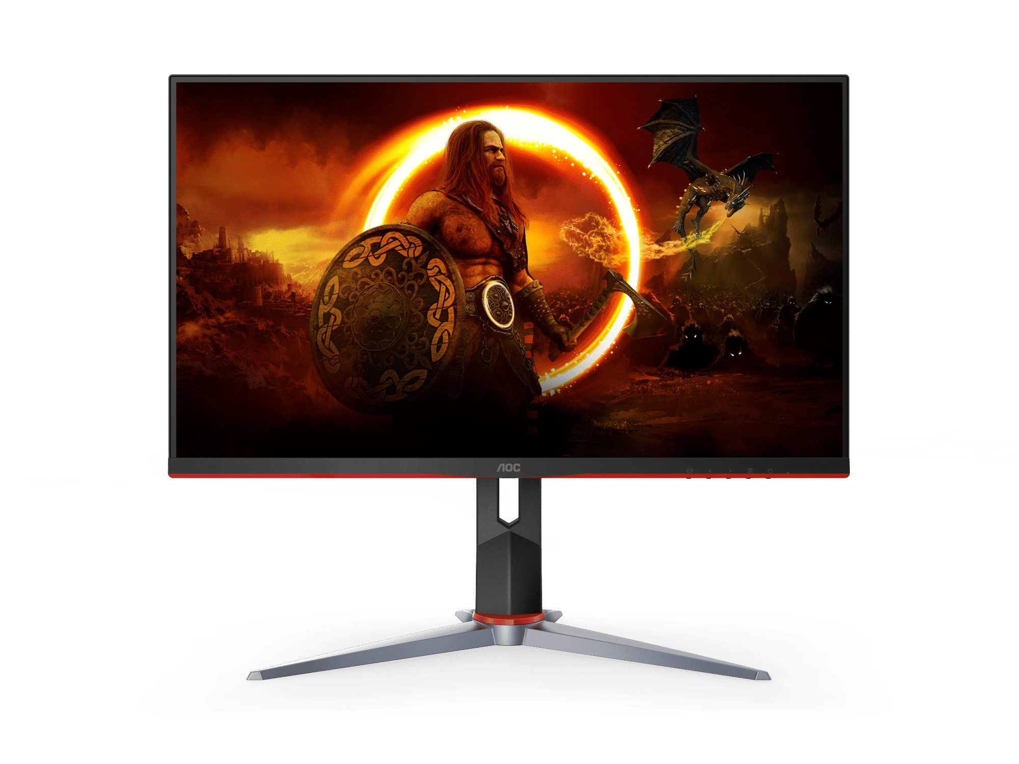 AOC Gaming 27'' Monitor IPS Panel 1920x1080;165hz; HDMI; DP; G-Sync Compatible; 4 Year warranty