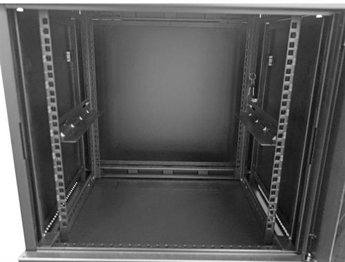 NetiX 19" 9U 600X450 Fixed Wall Mount Server Cabinet