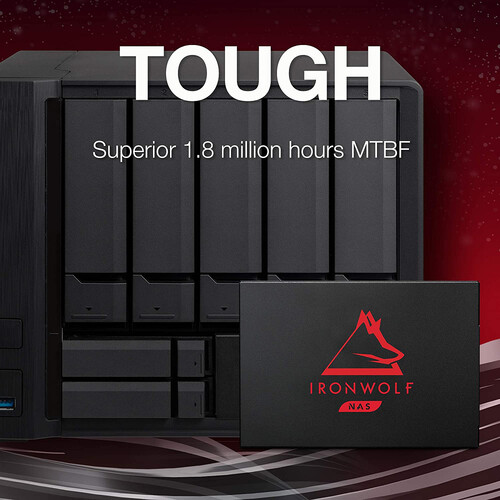 Seagate 1TB Ironwolf 125 SSD; 6GB/s SATA; 3D TLC; 2.5'' 7mm