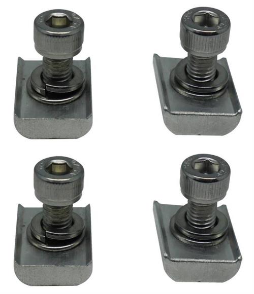 Solarix Rail Nut to Bracket Mount Kit Pack of 4