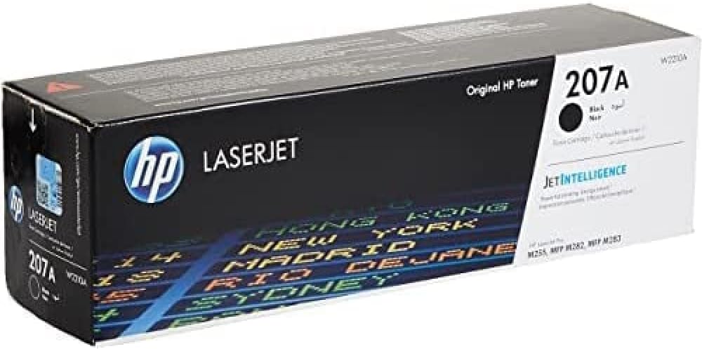 HP 207A Black LaserJet Toner Cartridge;1;350 pages
