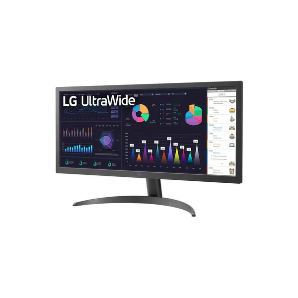 LG 26WQ500 UltraWide Full HD (2560x1080) IPS Monitor with AMD FreeSync; HDR10; 75Hz