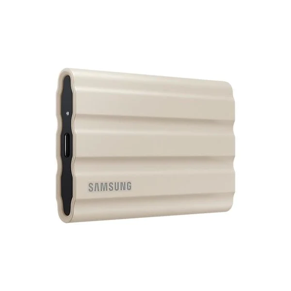 Samsung MU-PE1T0K T7  Shield Portable SSD 1 TB; USB 3.2 (Gen2; 10Gbps) backwards compatible - Beige