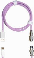 Cooler Master Coiled Cable; Double-Sleeved; Purple; Type C