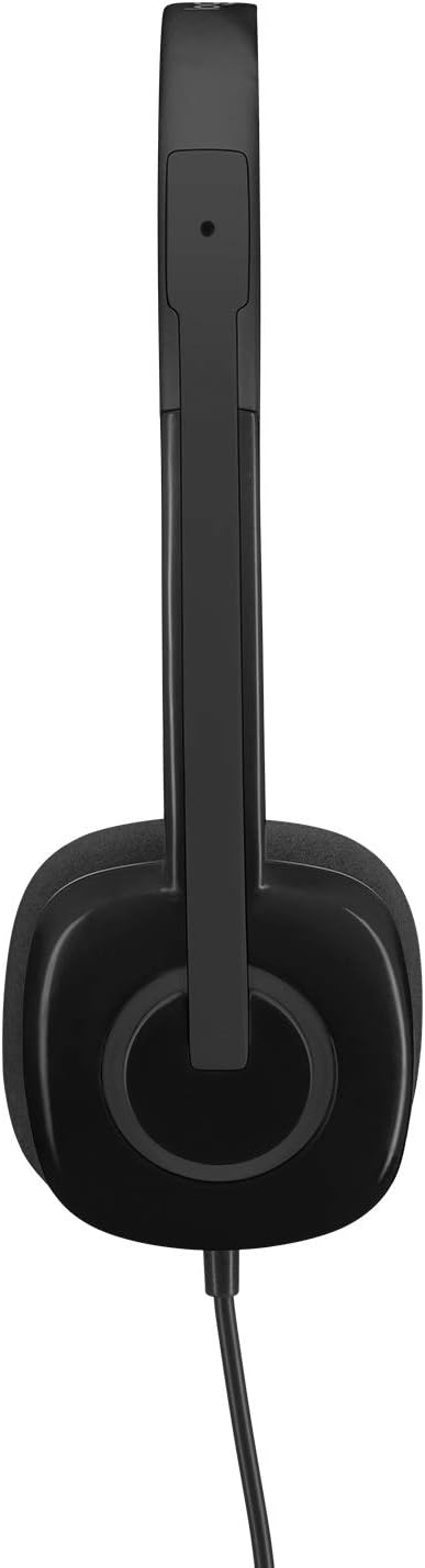 LOGITECH WIRED HEADSET H151 ANALOGUE BLACK 2 YEAR CARRY IN WARRANTY