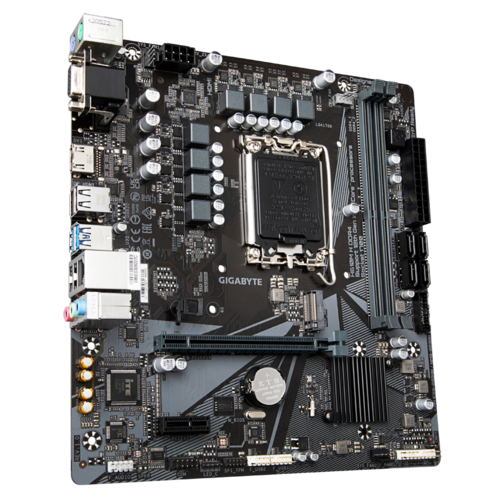 GIGABYTE Intel® H610 Chipset for LGA 1700; 2x DDR4; 1x M2; HDMI; mATX