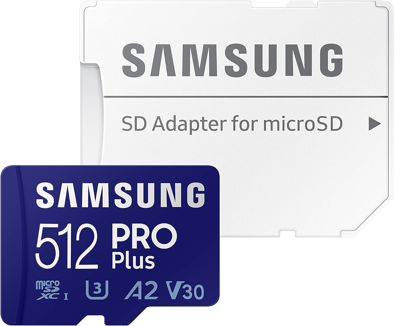 SAMSUNG PRO PLUS 512GB MICRO SD CARD U3 V30 A2