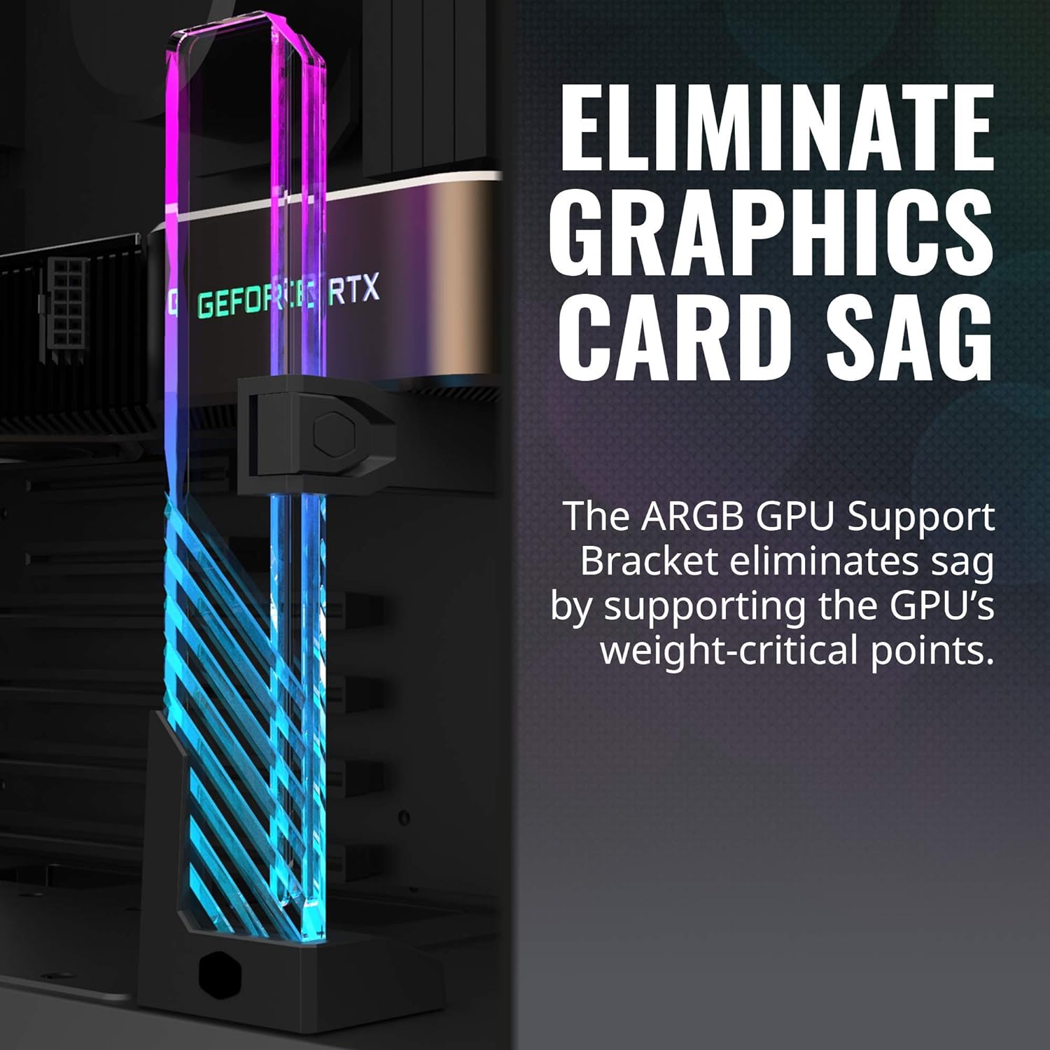 Cooler Master ARGB GPU Support bracket