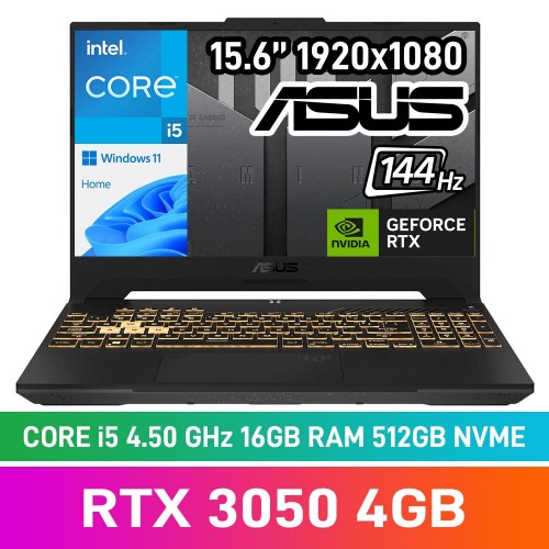 Asus TUF Gaming F15 FX507ZC4 Series Mecha Grey Gaming Notebook