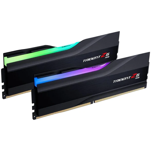 G.Skill TridentZ5 RGB DDR5-6000MHz CL40-40-40-76 1.3V 16GB (2x16GB) - Black - F5-6000U4040E16GX2-TZ5RK