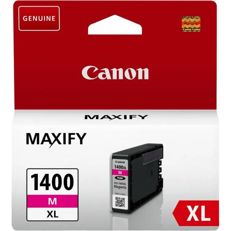 CANON PGI-1400XL MAGENTA INK CART - MAXIFY - 900 pages @ 5%