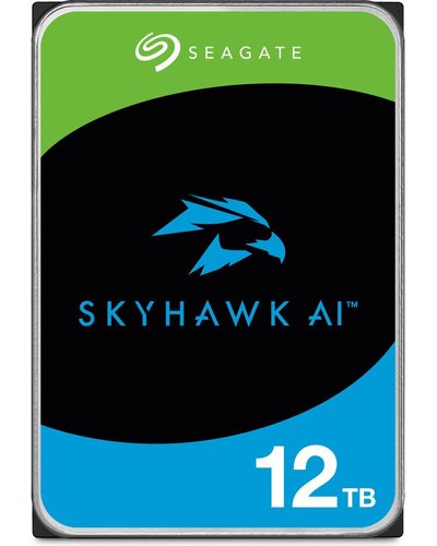 Seagate SkyHawk AI 12TB 256MB Cache 3.5 inch Internal Surveillance Hard Disk Drive