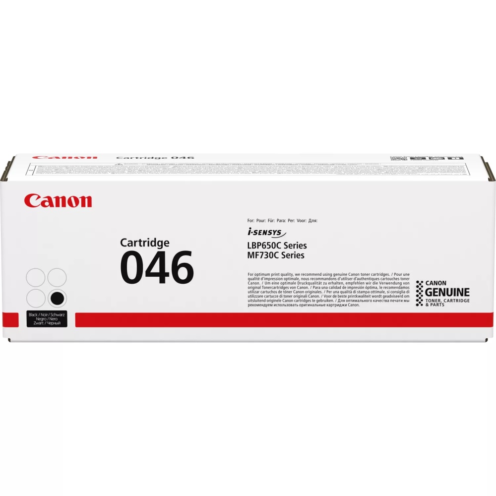 CANON 046 BLACK TONER - approx 2200 pages