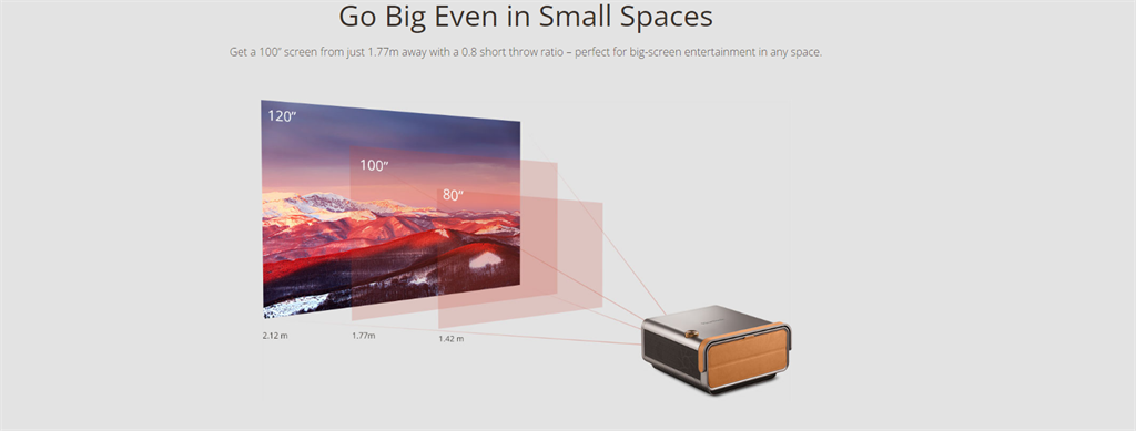 Viewsonic X11 4K UHD LED Short Throw Projector