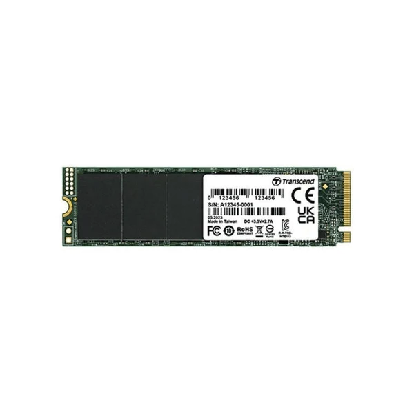 TRANSCEND 250GB MTE115S PCI-E GEN 3x4 M.2 2280 SSD 3D TLC - 3200 MB/s Read 1300 MB/s Write - 100 TBW