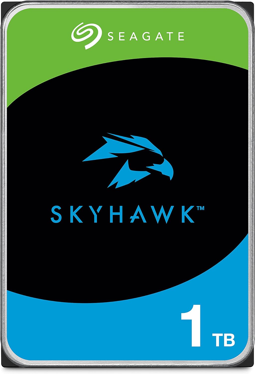 Seagate Skyhawk ST1000VX013 1TB 3.5'' HDD Surveillance Drives; SATA 6GB/s Interface; 1-8 Bays Supported; MTBF: 1M Hr's; Camera's