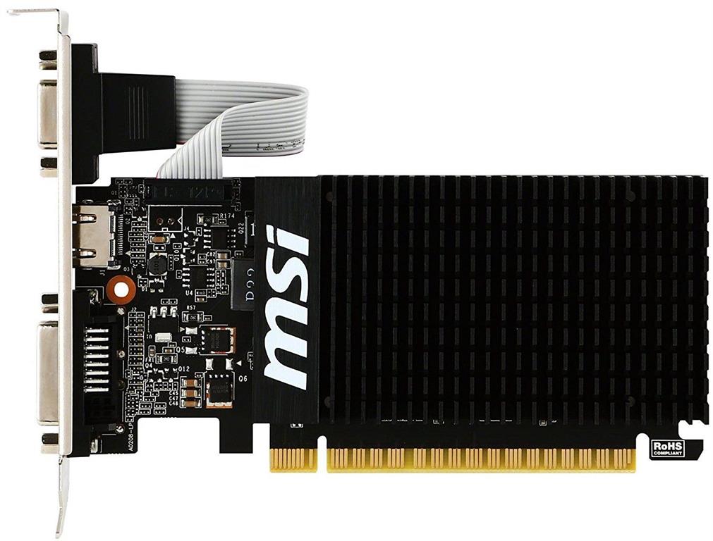 MSI Nvidia GeForce GT710 GPU SLI ready Graphics Card