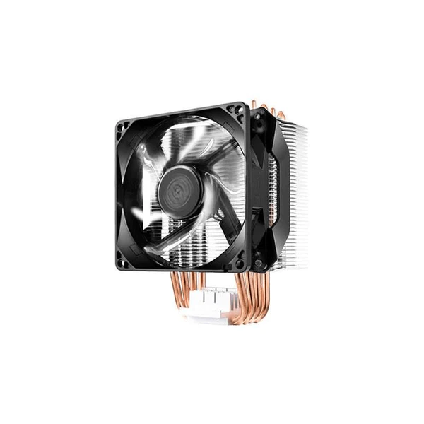 CM Cooler H411 Compact Air Tower; 92mm White LED Fan; 4 Heat Pipes. 