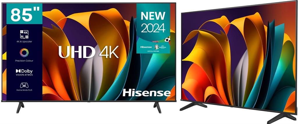 Hisense 85 inch A6N Series Direct LED UHD Smart TV