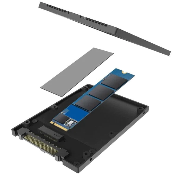 VANTECH MRK-NVM2U2-BK M.2 NVME SSD TO U2 (SFF-8639) 2.5'' SSD ADAPTOR