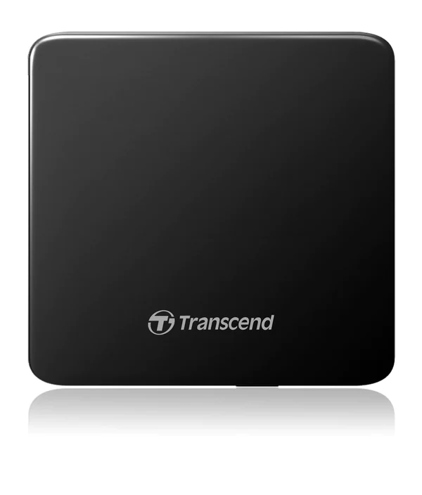 TRANSCEND 8X ULTRA-SLIM USB DVD-RW - BLACK