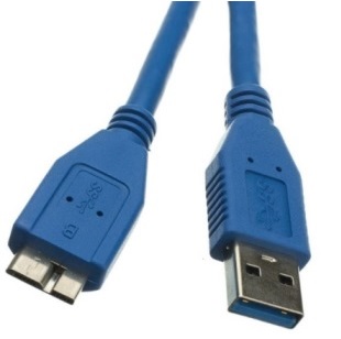 Zatech High Speed USB Type A Male to Micro USB Type B 10 Pin Male Cable