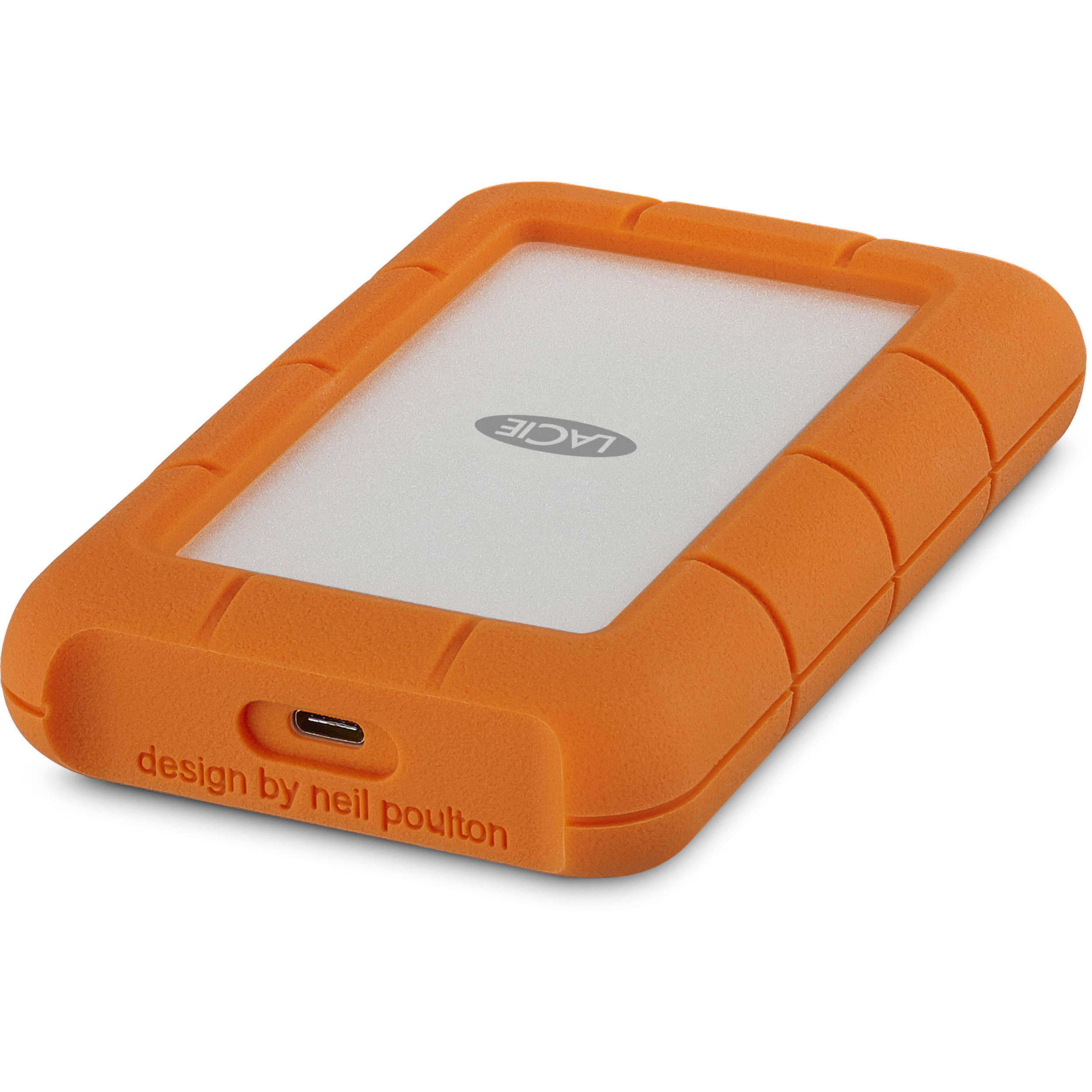 Seagate LaCie 1TB Rugged Mini USB-C; USB3.0; Drop; Crush and Rain Resistant