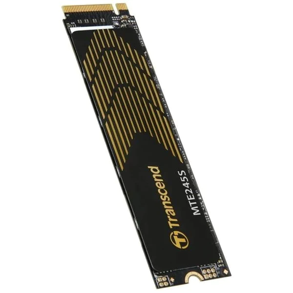 TRANSCEND 500GB MTE245S PCI-E  GEN 4X4 M.2 NVMe 2280 SSD 3D TLC - 4800 MB/s Read 4000 MB/s Write - 300 TBW