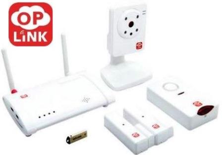 Oplink Connected C1S3 Triple Shield Wireless Security System Wireless Security & Monitoring and Surveillance Solution