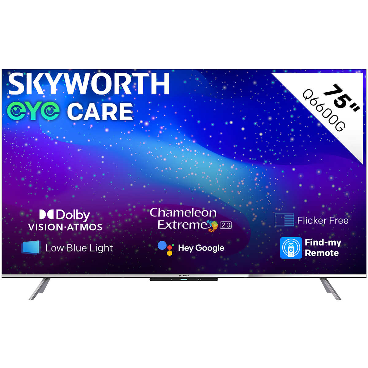 Skyworth 75 inch Q6600G Series QLED Google TV