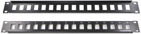 Netix 16 Port Blank Patch Panel