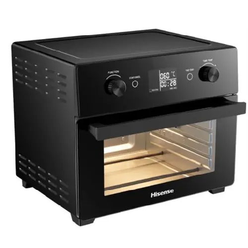 HISENSE H20AOBK1S5 Air Fry Toaster 20L; Capacity: 20L; Power: 1800W