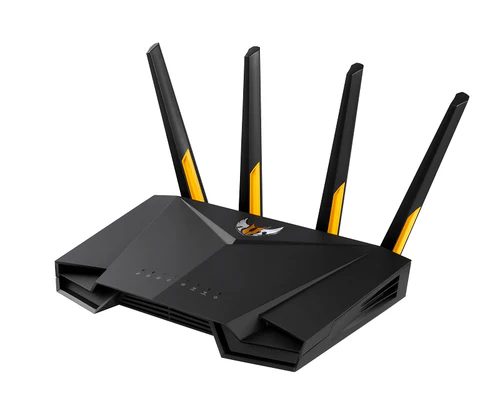 Asus TUF Gaming AX3000 V2 Dual Band WiFi 6 Gaming Router with Mobile Game Mode; 3 steps port forwarding; 2.5Gbps port; AiMesh fo