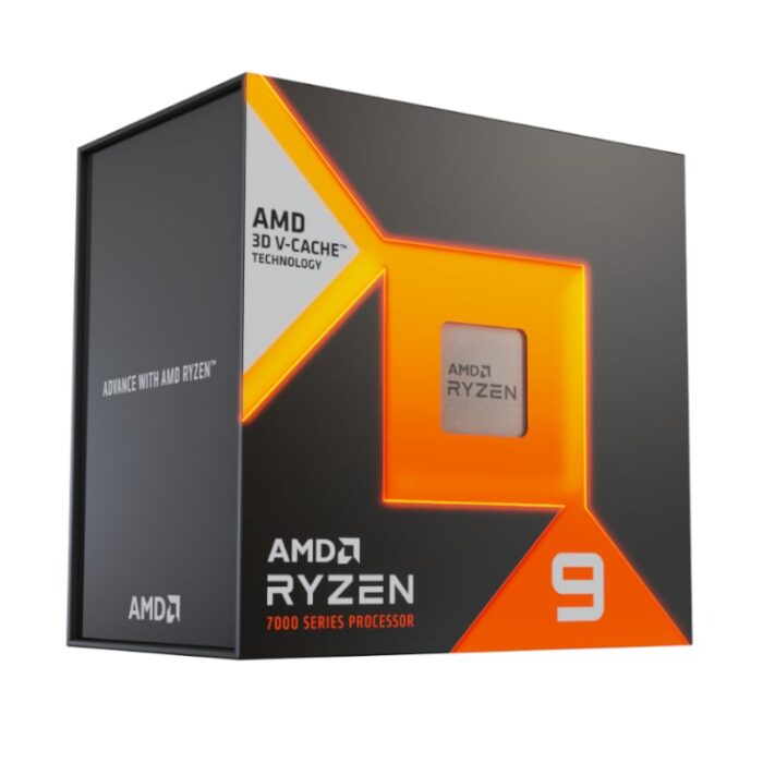 AMD Ryzen 9 7950x3d 5nm SKT AM5 CPU; 16 Core/32 Thread Base Clock 4.2GHz; Max Boost Clock 5.7GHz 128MB Cache; Radeon Graphics; 