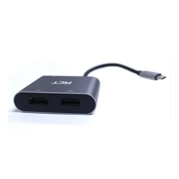 RCT ADP-5050 USB 3.1 Type-C; 2x HDMI 4K60Hz; USB C PD 100W; interface of Apple computers; tablets and Android mobile phones