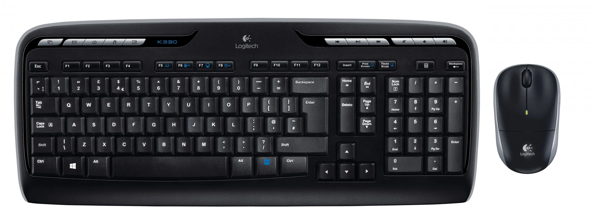 Logitech MK330 Cordless (Wireless Keyboard + 1200dpi Mouse)