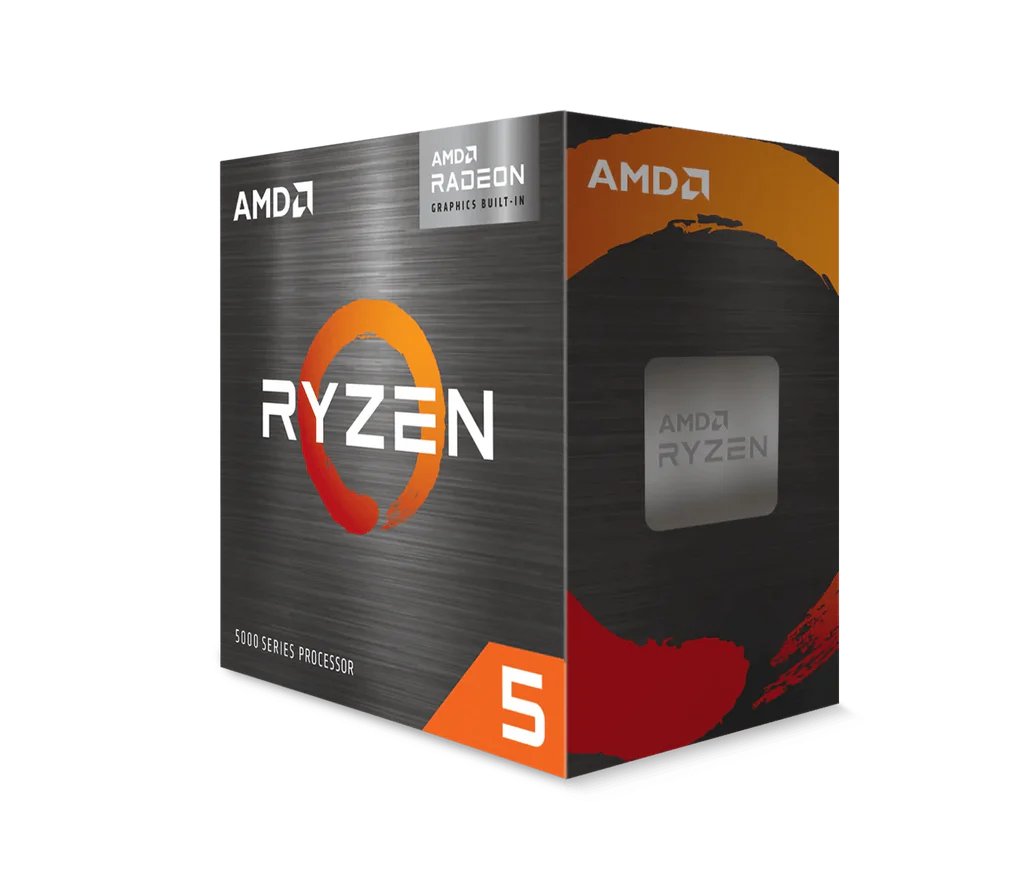 AMD CPU Desktop Ryzen 5 6C/12T 5600G (4.4GHz; 19MB;65W;AM4) box with Wraith Stealth Cooler and Radeon Graphics