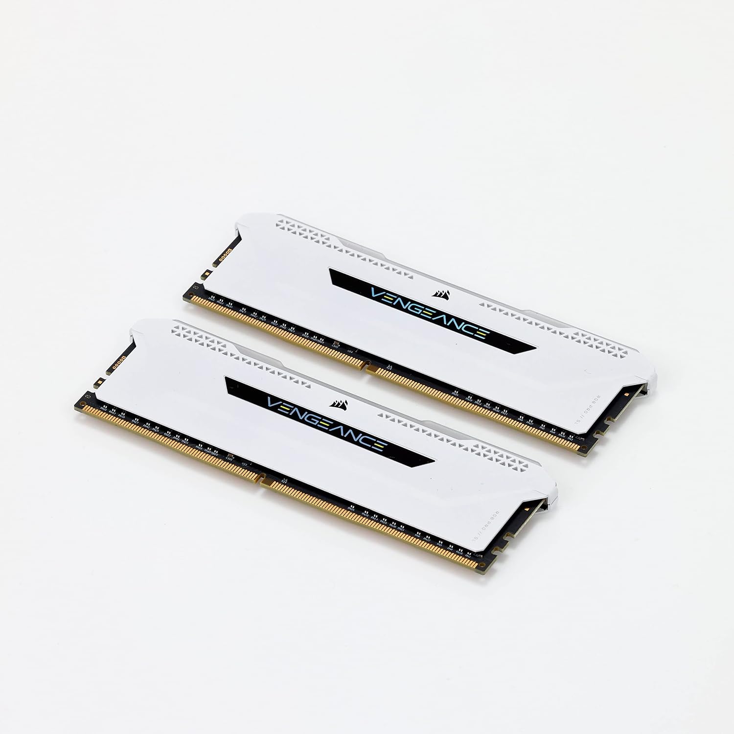 Corsair VENGEANCE® RGB PRO SL 16GB (2 x 8GB) DDR4 DRAM 3200MHz C16 Memory Kit; 18-22-22-42; 1.35; White