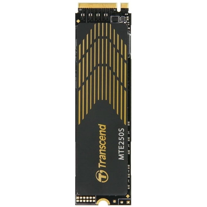 TRANSCEND 2TB MTE250S PCI-E GEN 4X4 M.2 NVMe 2280 SSD 3D TLC -7100 MB/s Read 6500 MB/s Write with Graphen Head Spreader -1560TBW