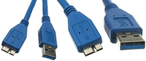 Zatech High Speed USB Type A Male to Micro USB Type B 10 Pin Male Cable