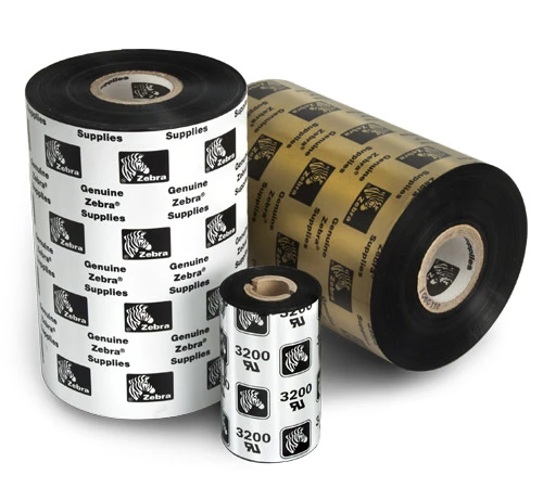 Zebra Original Wax/Resin Ribbon; 110mmx450m; 3200; High Performance; 25mm core for ZT Series(6per box)