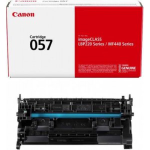 CANON 057 BLACK TONER - Approx 3100 pages