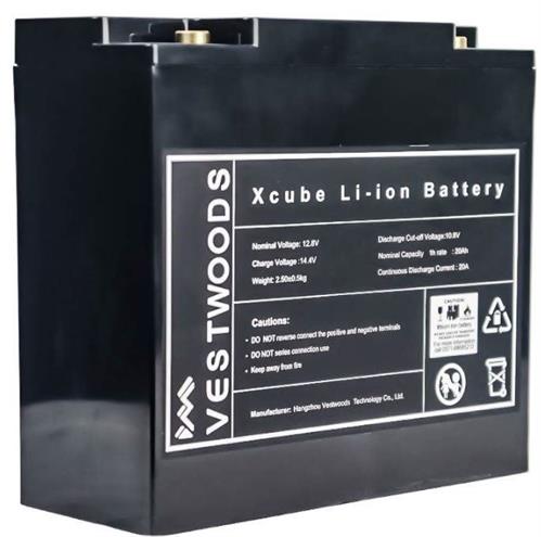 Solarix XCube 12V 20Ah Rechargeable Lithium Battery