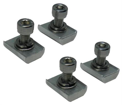 Solarix Rail Nut to Bracket Mount Kit Pack of 4