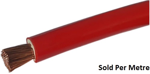 Solarix 16mm2 Battery Power Cable Per Metre Red